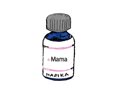 マタニティトリートメントは専用の精油「mama」。妊娠期でも安心して使えるブレンドが心と身体を優しくサポートしてくれます。